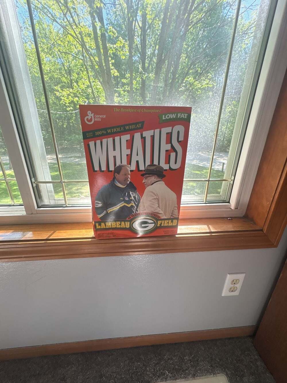 Vintage 1997 Wheaties Green Bay Packers Lambeau Field 40 Years Greatness